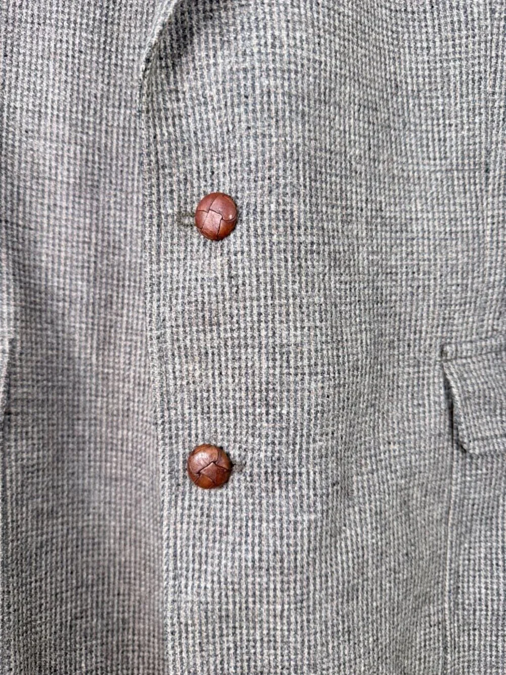 Microtweed Ivy League Sherlock Holmes Wool Blazer Sportcoat VTG 44